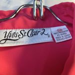 Yves St. Clair Pink button front, embroidery print, short sleeve blouse, 20W Photo 3