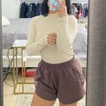 ZARA Cream Knit Long Sleeve Photo 1