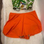 Kortni Jeane swimsuit! Tropical latter back swim top & Orange swim Skort! Photo 2