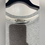 Athleta Womens medium Light Gray Cinched Waist Sweater Dress Photo 3