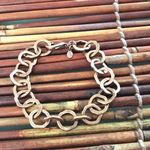 Premier Designs  Cooper Color Circle Link Bracelet Clasp Photo 1