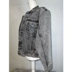 Vintage L.A. Gear Black Jean Jacket LARGE Unisex Photo 2