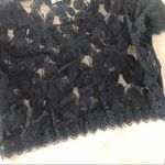 Show Me Your Mumu Lacy Crop Top Blouse Sz Small Photo 2