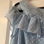 Entro Baby Blue Cold Shoulder Top - L Photo 1