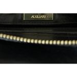Aritzia Auxiliary Square Crossbody Bag Small Black Strap Mini Gold Hardware NWOT Photo 6