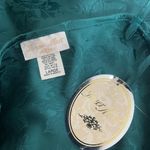 Inner Most Deadstock 90s Green Floral Lace Slip Dress Lingerie Size Large Photo 2