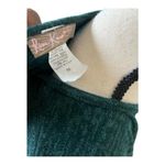 Riva Karen Jeans Elegant Green Dress with Black Accents Size M Size M Photo 3