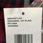 Jessica Simpson  Petunia Ivy Plaid Button Down Shirt Photo 5