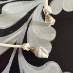 Free People Elegant Cream with Shells Anklet Photo 1