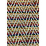 No Boundaries NEW  Caroline Aztec Boho Chevron Woven Beach Tote Bag w/ Tassels Photo 4