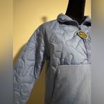 Avia NWT  Women's Blue Quilted Mock Neck Quarter Zip Jacket size XS Photo 1