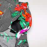 Who What Wear Floral Print Striped Shorts Size 12 Photo 7