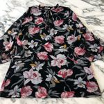 Umgee Floral Bell Sleeve Shift Dress Photo 0