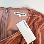 Reformation NWT  Brecken Velvet Knit Midi Dress Dusty Pink Size M Photo 10