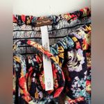 Free People Show Me Love Linen blend floral print romper smocked ruffle XS Photo 6