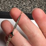 Kendra Scott  Dichronic Glass Pink Gold Tone Necklace Adjustable Length Photo 2