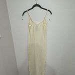 Pretty Little Thing Shape cream‎ Stretch Seamless Strappy Maxi Dress women’s Small Photo 1