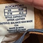 Rockport Cobb Hill Paulette Women's Slip On Leather Blue size 11 M ￼NWOT Tan Photo 6