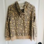 belle du jour Brand New  Leopard Print Pullover Hoodie For Women Size Small‎ Photo 5