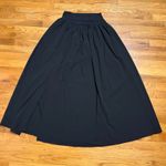 Halara  Women’s Small Black Lined Slit Maxi Skirt Basic Summer Athleisure Skort Photo 0
