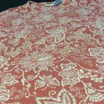 White Stag Woman Top 22W/24W Floral Print Short Sleeve Casual Blouse Photo 2