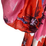 MISA Los Angeles Misa Devon Floral Off Shoulder Mini Dress in Poppy Love Size S NWT Photo 4