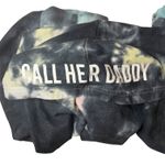 Barstool Sports Barstool Call Her Daddy Podcast Cropped Hoodie Tie Dye i Am Unwell Graphic Sz XL Photo 5