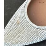 INC  Womens Silver Rhinestone Slip On Pumps Shoes 6 Medium Photo 6