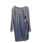 Anthropologie Melody Velvet Tunic Dress Long Sleeve Pockets Size XS Photo 3