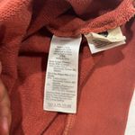 Madewell  MWL Pullover Sweatshirt Rust Red Slouchy Raglan Sleeve Top Size M Photo 6