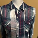 Rails  ‎ Size Small Women's Blue Green Pink Hunter Button Up Plaid Shirt Photo 3