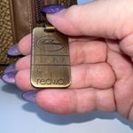 BORBONESE Pouch Redwall Quail Pattern Suede x Leather Photo 5