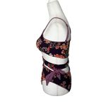 Maaji Limited Edition Stunning Reversible One Piece Swimsuit in Purple Floral Medium Photo 6