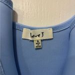 Love j  Light Blue Sleeveless Top Photo 1
