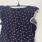 Vintage Floral Dress Asymmetrical Tiered Hem EUC Sz M Cottage Core Grannycore Size M Photo 2