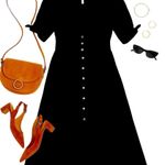 Free People  Love of My Life Black Midi Dress GUC Size Small Fit & Flare Boho Photo 0