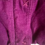 Anthropologie vest Burgundy Bordeaux Size Small pilcro and the letterpress Photo 4