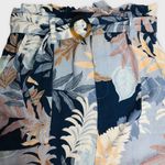 Aeropostale Blue Floral High Waist Skirt Photo 2