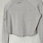Imbodhi Women’s Turtleneck Top Shirt Longsleeve Cropped Thumbhole in Oatmeal S Photo 7