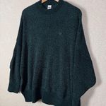 Victoria's Secret  PINK Chenille Crewneck Pullover Sweater Forest Green XS 2024 Photo 1