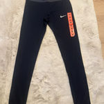Nike NWT Sportswear Essentials High Rise Tight Fit Black Leggings Women's Sz M Photo 0