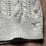 American Eagle Mint Green Cable Knit Sweater Photo 2