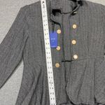 Women's Chouyatou Black and White Herringbone Blazer Size S Photo 2