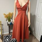 ASOS  Dress Midi v neck with slit Photo 1