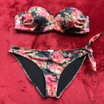 River Island floral bandeau swimsuit Photo 0
