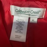 Coldwater Creek ‎ down/feather puffer vest, size 1x snap closure Photo 3