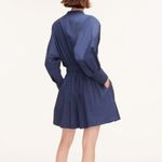 Rebecca Taylor  Poplin Long Sleeve Romper NWT in Royal Blue - Size M - MSRP $325 Photo 1