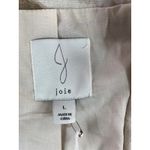 Joie NWT  Floral Linen Blend Blazer Jacket Women's L Neutral Beige‎ school Career Photo 2