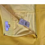 Loft NWT Petite Poly Blend Bright Yellow Short Skirt Fully Lined Sz 6P Photo 2