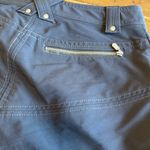 Athleta  Black Skirt Mini Knee Lined Fleece Hiking 6 Zipper Pockets Photo 6